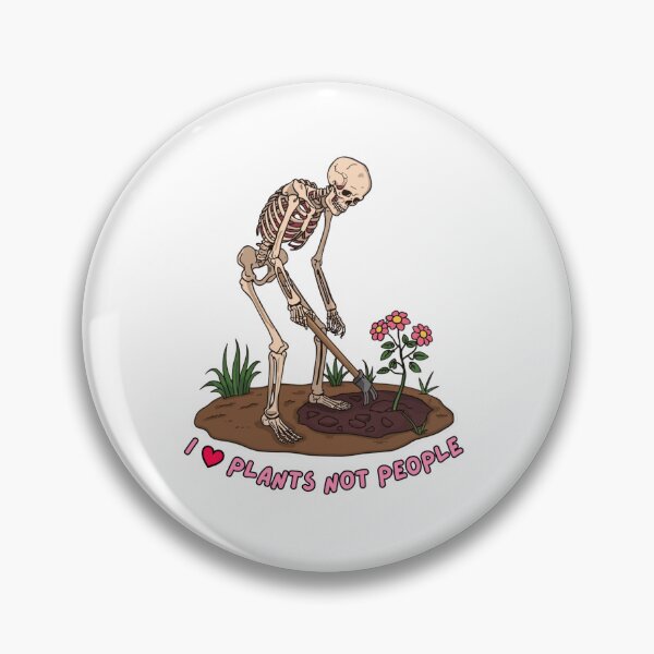 Item preview, Skeleton gardening plants designed and sold by DeadCuteShop.