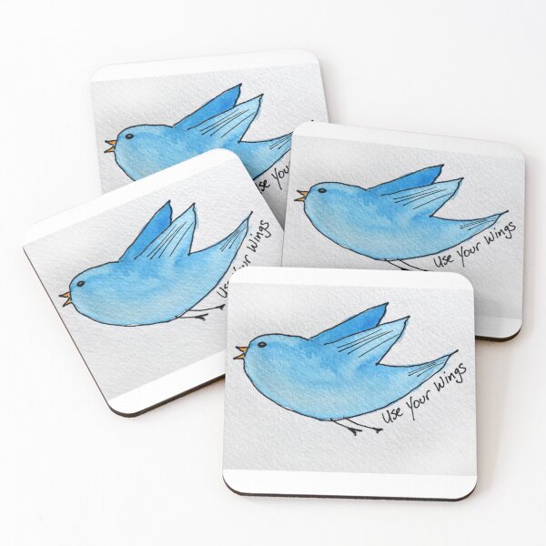Item preview, Use your wings - bird- encouragement  designed and sold by OzzyluArt.
