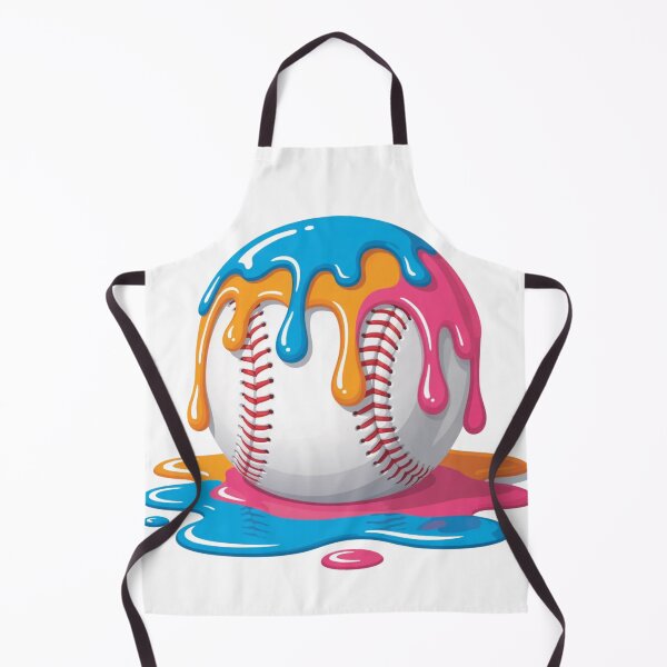 Item preview, Baseball Dripping Ice Cream Drip Youth Boys Baseball T-Shirt designed and sold by MerchlyMike.