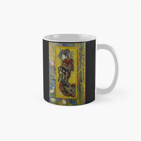 Item preview, Courtesan After Eisen by Vincent van Gogh: Japonisme Fine Art Poster designed and sold by artofuniverse.
