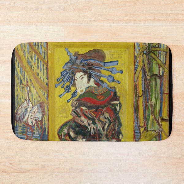 Item preview, Courtesan After Eisen by Vincent van Gogh: Japonisme Fine Art Poster designed and sold by artofuniverse.