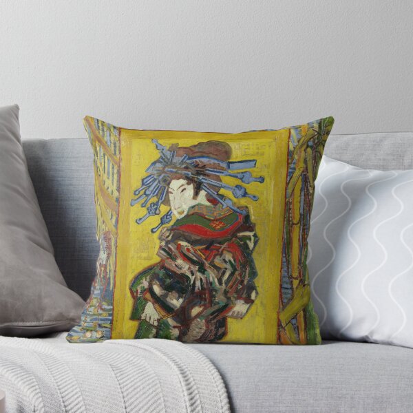 Item preview, Courtesan After Eisen by Vincent van Gogh: Japonisme Fine Art Poster designed and sold by artofuniverse.