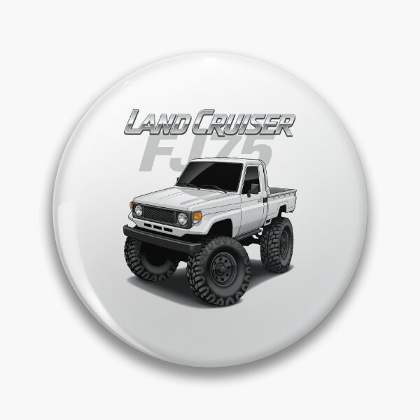 Item preview, Land Cruiser 70 Series FJ75 Pickup Off Road Illustration designed and sold by Off-Road-Zone.