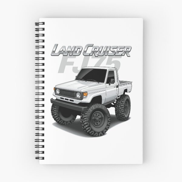 Item preview, Land Cruiser 70 Series FJ75 Pickup Off Road Illustration designed and sold by Off-Road-Zone.