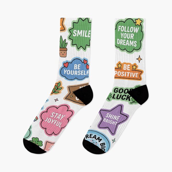 Item preview, Kawaii Positive Affirmations Sticker Sheet - Cute Motivational Quotes designed and sold by VineVibe16Studio.