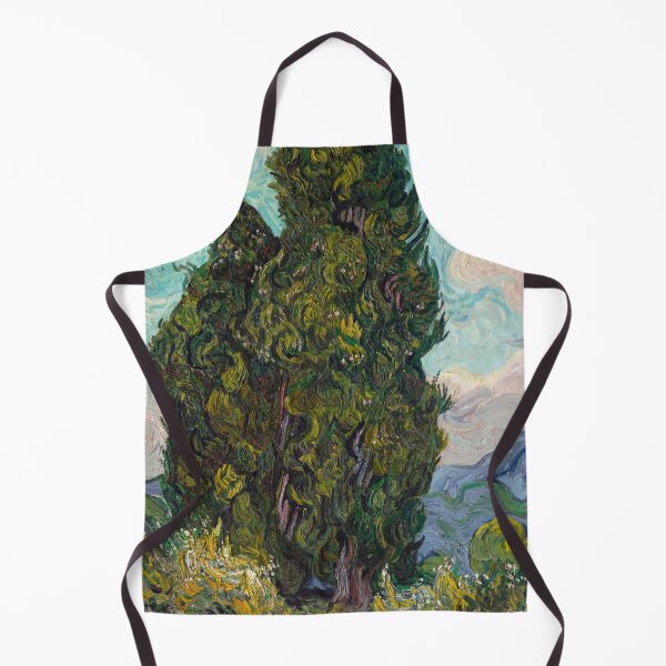 Item preview, Cypresses by Vincent van Gogh: Post Impressionist Landscape Wall Art designed and sold by artofuniverse.