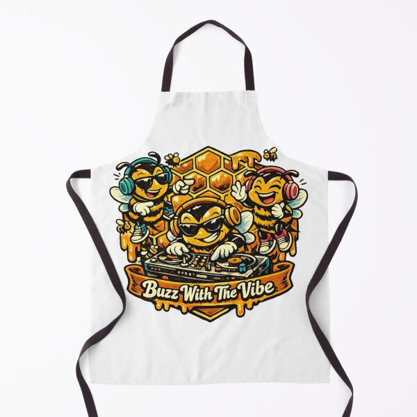 Item preview, Buzz With The Vibe DJ Bees designed and sold by Dresut.