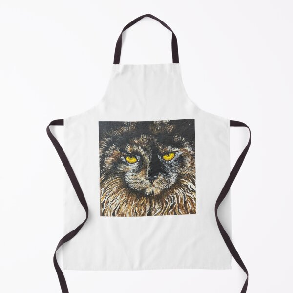 Item preview, Longhaired Tortoiseshell cat with gold eyes designed and sold by Natty D.