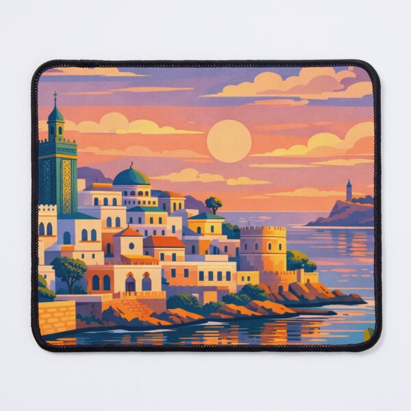 Item preview, Tangier Morocco Vintage Travel Poster  designed and sold by MatthewHeights.