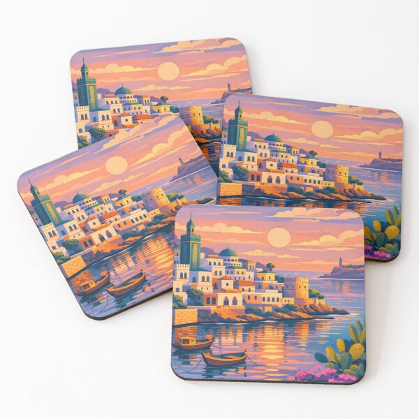Item preview, Tangier Morocco Vintage Travel Poster  designed and sold by MatthewHeights.