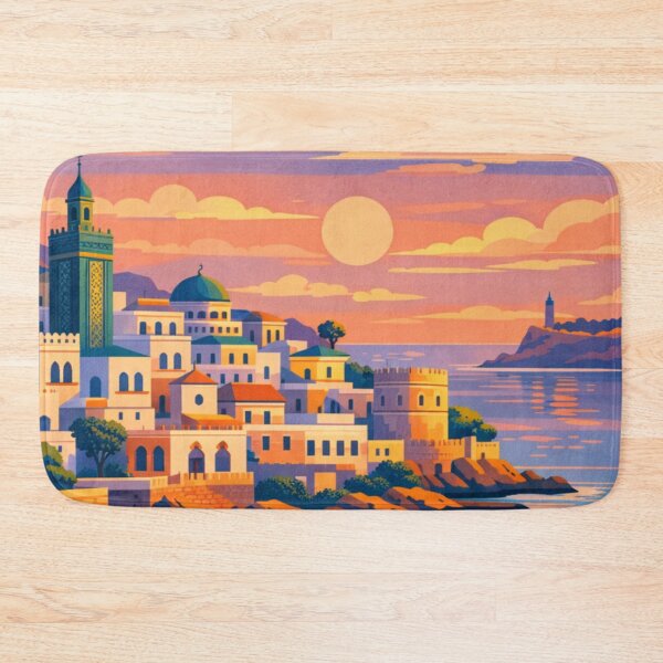 Item preview, Tangier Morocco Vintage Travel Poster  designed and sold by MatthewHeights.