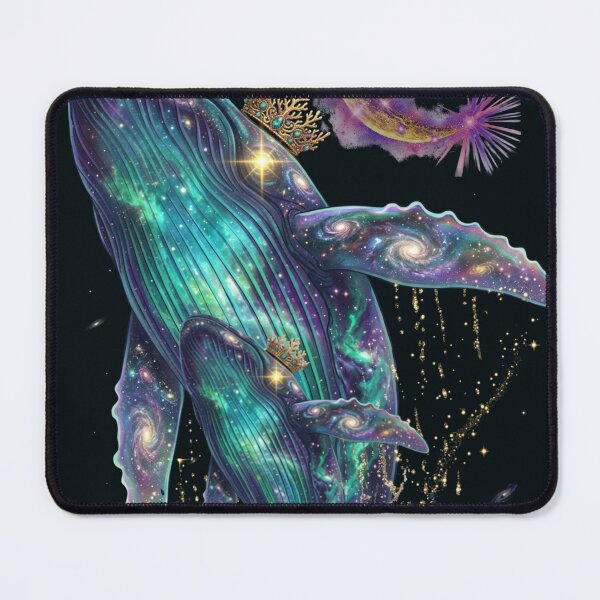 Item preview, Celestial Humpback Whale with Golden Constellations and Moon designed and sold by Diseño que alegran tu día.
