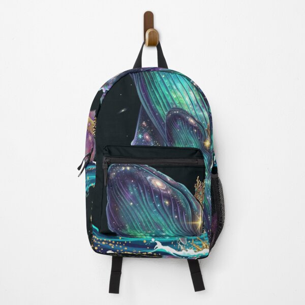 Item preview, Celestial Humpback Whale with Golden Constellations and Moon designed and sold by Diseño que alegran tu día.