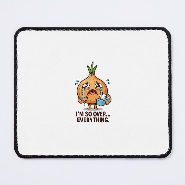 Item preview, Crying Onion Dramatic Vegetable Cartoon Sticker designed and sold by bhaveshsticker.