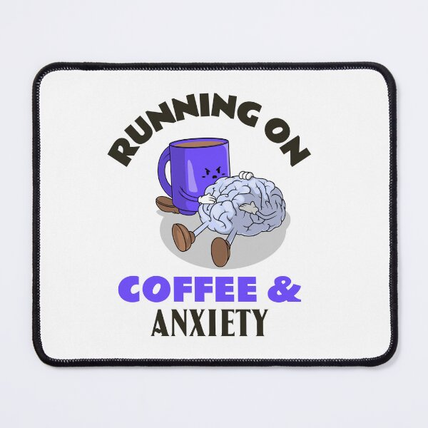 Item preview, Running on Coffee and Anxiety designed and sold by Perkins Graphic House.