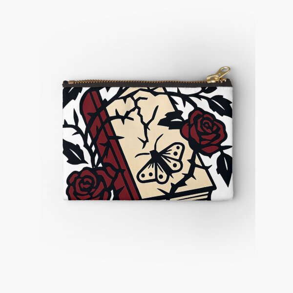 Item preview, Dark Romance Book Gothic Rose Moth Reader designed and sold by Roseyteedesigns.