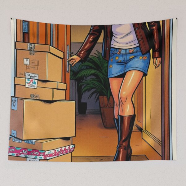 Item preview, Lederbraun Erwarten Sie ein Paket? designed and sold by pjd94.