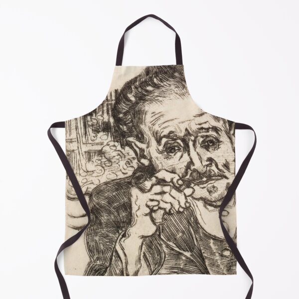 Item preview, Dr Gachet by Vincent van Gogh: Expressive Post Impressionist Portrait Poster designed and sold by artofuniverse.