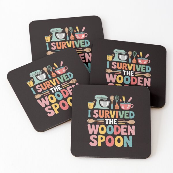 Item preview, I Survived The Wooden Spoon – Wooden Spoon Survivor Funny Italian Kitchen Humor designed and sold by Redgiant87x.