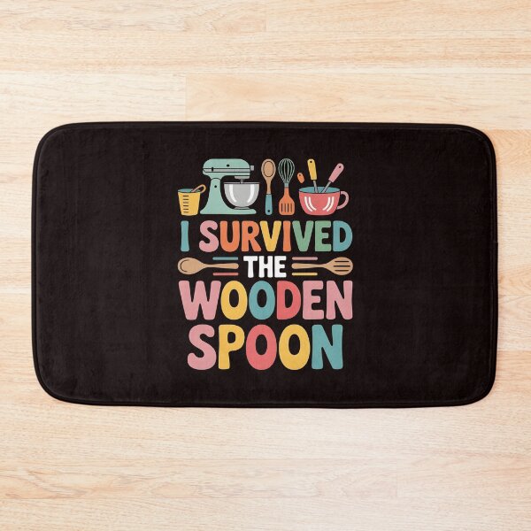 Item preview, I Survived The Wooden Spoon – Wooden Spoon Survivor Funny Italian Kitchen Humor designed and sold by Redgiant87x.