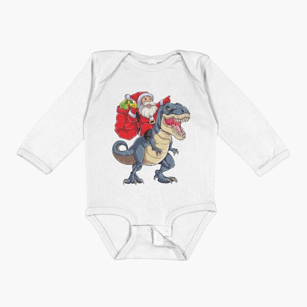 Item preview, Santa Riding Dinosaur T rex T Shirt Christmas Gifts X-mas Kids Boys Girls Man Women designed and sold by LiqueGifts.