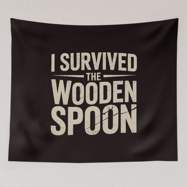 Item preview, I Survived The Wooden Spoon – Wooden Spoon T-Shirt Experienced Parenting Humor designed and sold by Redgiant87x.