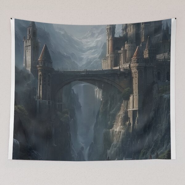 Item preview, Citadel of Dragons Above the Abyss designed and sold by oanaunciuleanu.