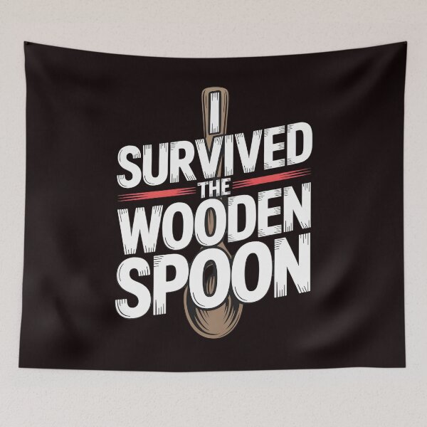 Item preview, I Survived The Wooden Spoon – Wooden Spoon Survivor Shirt Childhood Memories designed and sold by Redgiant87x.