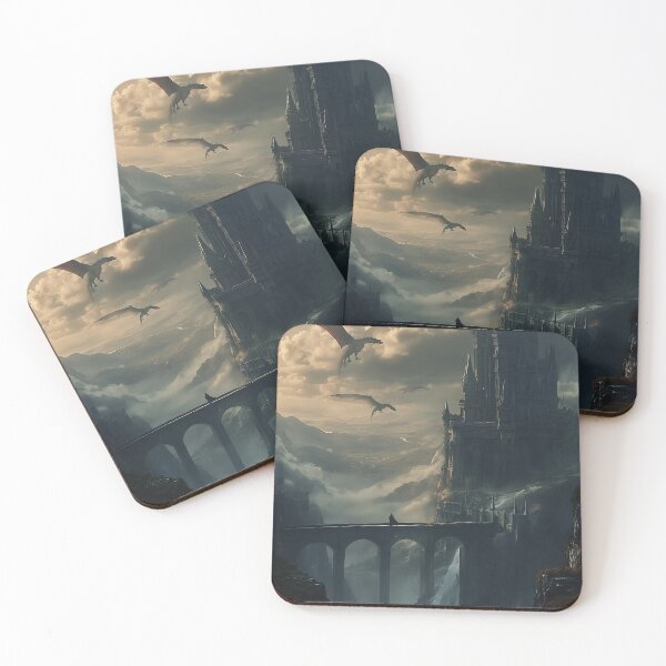 Item preview, Citadel of Dragons Above the Abyss designed and sold by oanaunciuleanu.