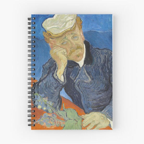 Item preview, Dr Paul Gachet by Vincent van Gogh: Post Impressionist Portrait Print designed and sold by artofuniverse.