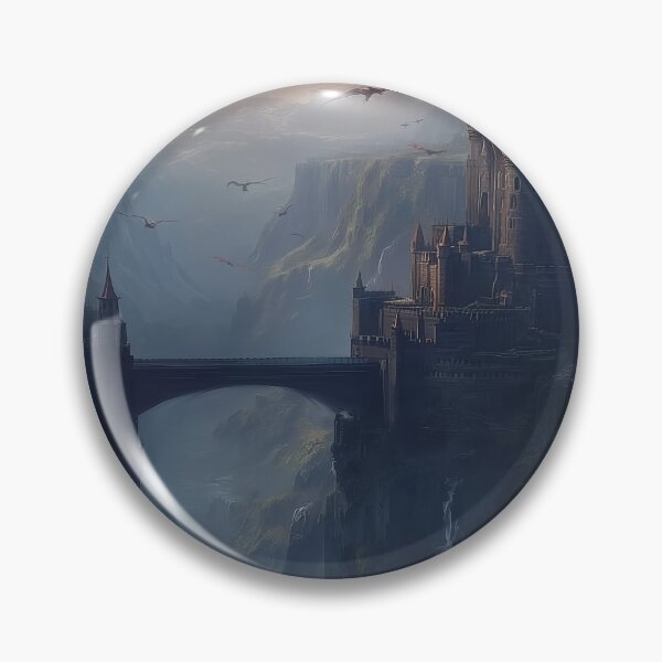 Item preview, Citadel of Dragons Above the Abyss designed and sold by oanaunciuleanu.