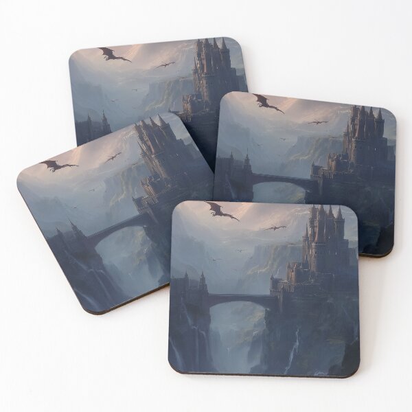Item preview, Citadel of Dragons Above the Abyss designed and sold by oanaunciuleanu.