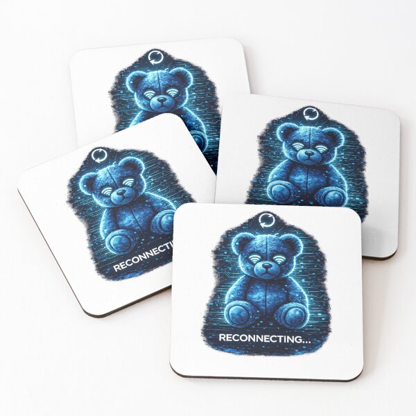 Item preview, Cyberpunk Teddy Bear Reconnecting Glitch Aesthetic Shirt designed and sold by UnglaublichGut.