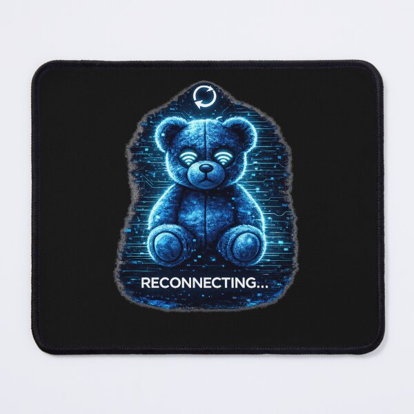 Item preview, Cyberpunk Teddy Bear Reconnecting Glitch Aesthetic Shirt designed and sold by unglaublichGut.