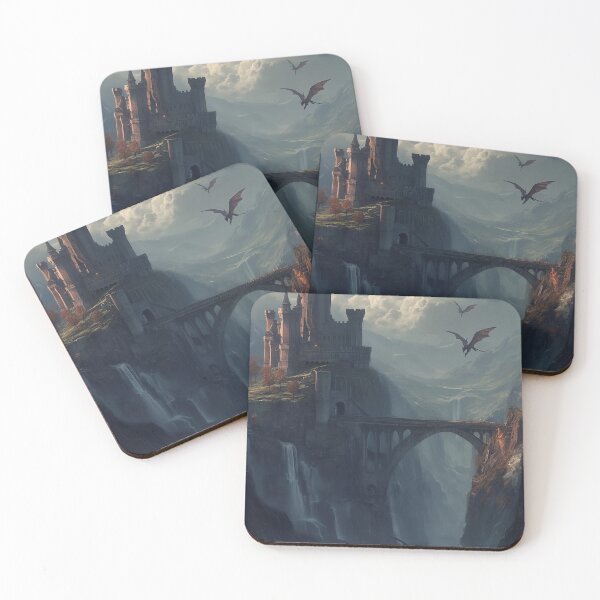 Item preview, Citadel of Dragons Above the Abyss designed and sold by oanaunciuleanu.