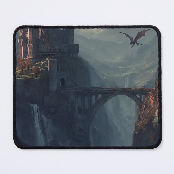 Item preview, Citadel of Dragons Above the Abyss designed and sold by oanaunciuleanu.