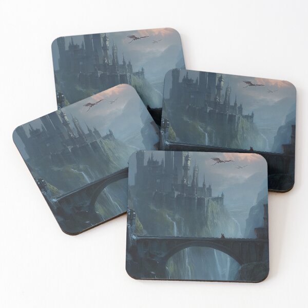 Item preview, Citadel of Dragons Above the Abyss designed and sold by oanaunciuleanu.