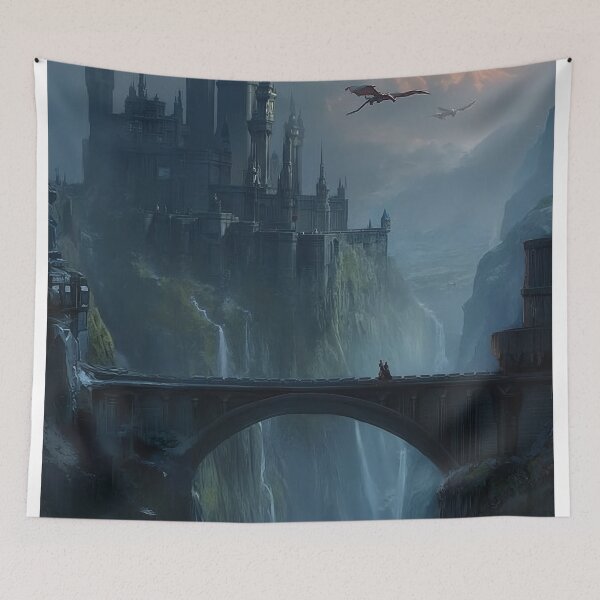 Item preview, Citadel of Dragons Above the Abyss designed and sold by oanaunciuleanu.
