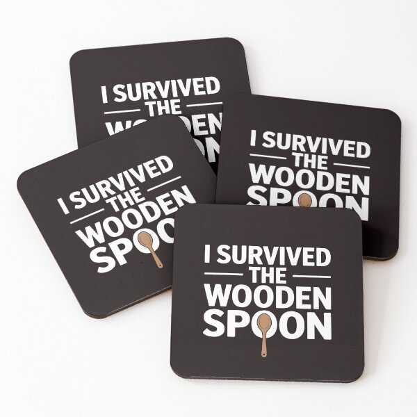 Item preview, I Survived The Wooden Spoon – Wooden Spoon Wielding Mother Humor designed and sold by Redgiant87x.