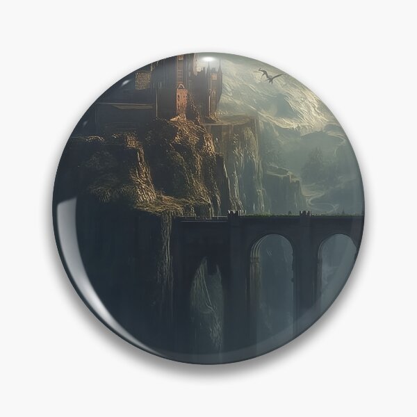 Item preview, Citadel of Dragons Above the Abyss designed and sold by oanaunciuleanu.