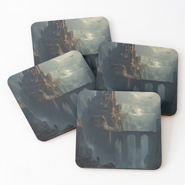 Item preview, Citadel of Dragons Above the Abyss designed and sold by oanaunciuleanu.