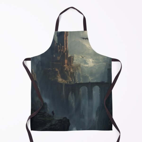 Item preview, Citadel of Dragons Above the Abyss designed and sold by oanaunciuleanu.