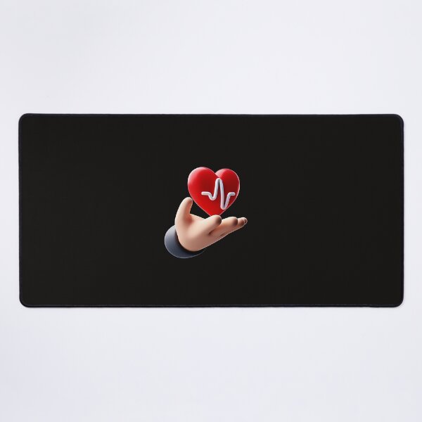 Item preview,  3D Heart Pulse Rate in Hand Icon designed and sold by Creatby7030.