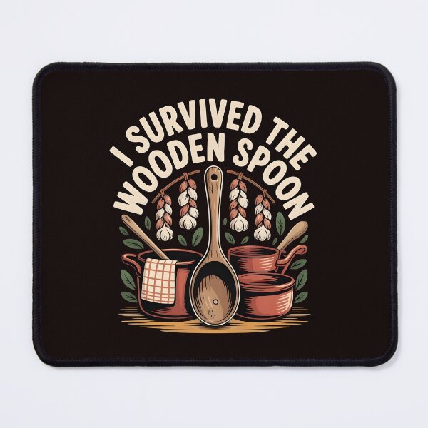 Item preview, I Survived The Wooden Spoon – Funny Wooden Spoon Survivor designed and sold by Redgiant87x.