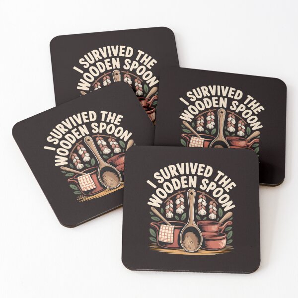 Item preview, I Survived The Wooden Spoon – Funny Wooden Spoon Survivor designed and sold by Redgiant87x.