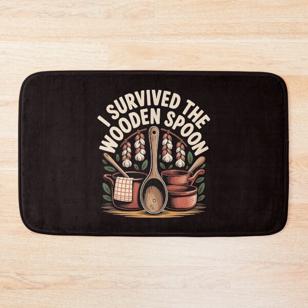 Item preview, I Survived The Wooden Spoon – Funny Wooden Spoon Survivor designed and sold by Redgiant87x.