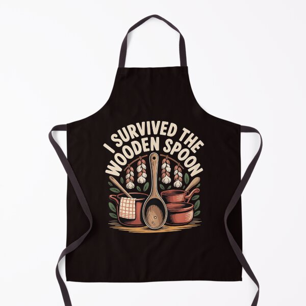 Item preview, I Survived The Wooden Spoon – Funny Wooden Spoon Survivor designed and sold by Redgiant87x.