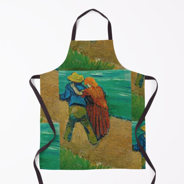Item preview, Eglogue En Provence Un Couple Damoureux by Vincent van Gogh: Post Impressionist Print designed and sold by artofuniverse.
