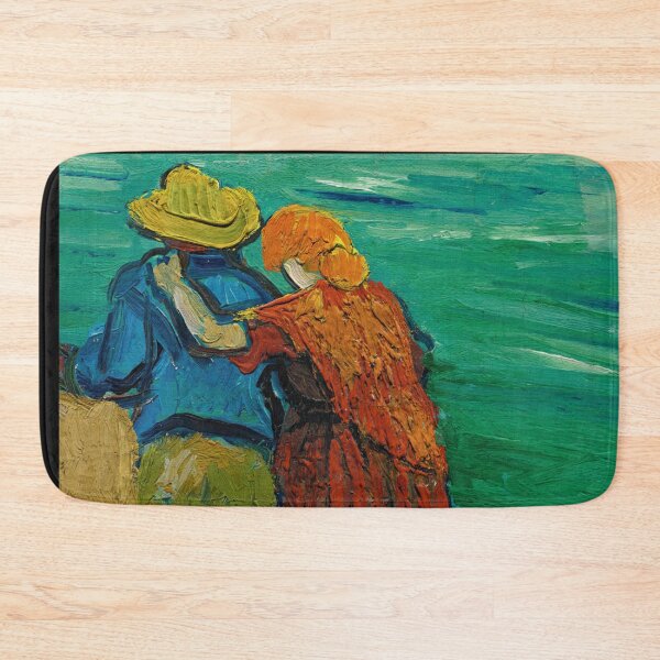 Item preview, Eglogue En Provence Un Couple Damoureux by Vincent van Gogh: Post Impressionist Print designed and sold by artofuniverse.