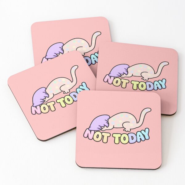 Item preview, Not today polka dot cat designed and sold by BritishDelights.